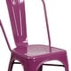 preview thumbnail 34 of 164, Metal Indoor/ Outdoor Stackable Bistro Chair (Set of 4)
