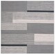 preview thumbnail 6 of 25, SAFAVIEH Odyssey Vala Modern Abstract Rug 6'7" Square - Grey/Black Ivory - Square