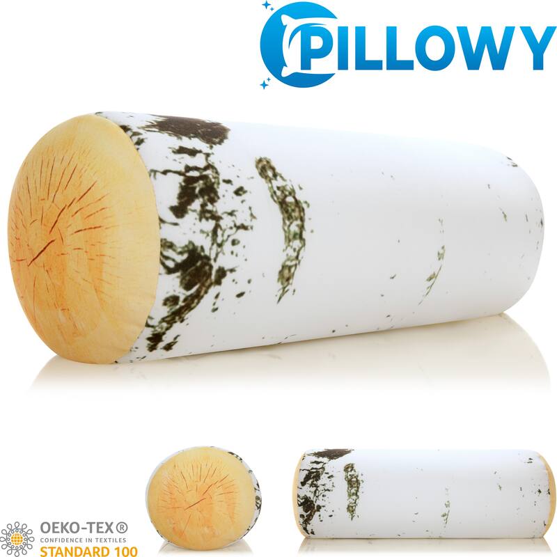 Log Cover Only - Body Pillowcase - Spandex/Nylon Blend for Silky Touch