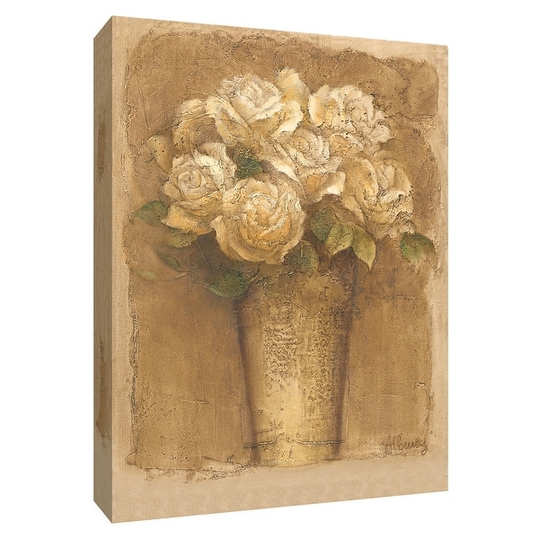 PTM Images 9-154665 PTM Canvas Collection 10" x 8" - "Flowers at Market I" Giclee Flowers Art Print on Canvas