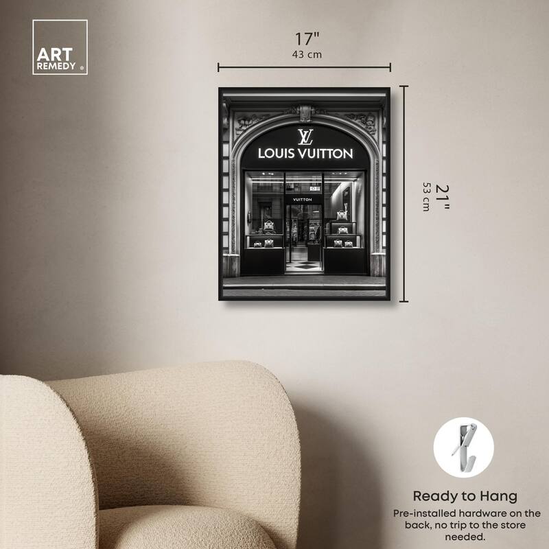 House of Vuitton I Canvas by Art Remedy
