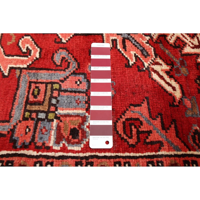 ECARPETGALLERY Hand-knotted Sarabi Red Wool Rug - 8'1 x 11'0