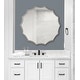 preview thumbnail 18 of 46, Kate and Laurel Lalina Scalloped Round Framed Accent Mirror
