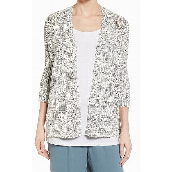 eileen fisher open cardigan