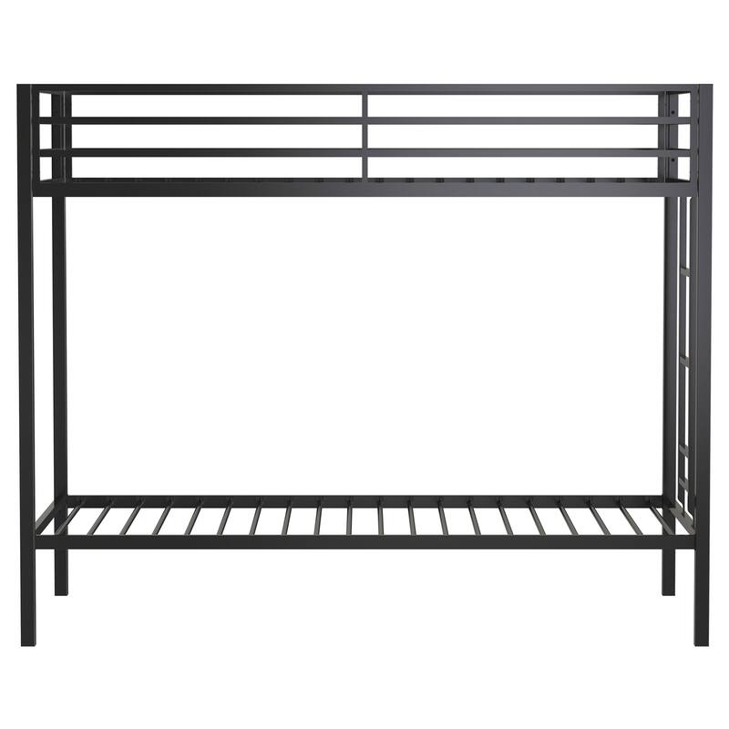 Alevera Metal Bunk Bed with Ladder