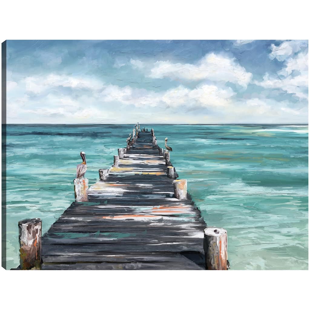 Ocean View By Studio Arts Canvas Art Print