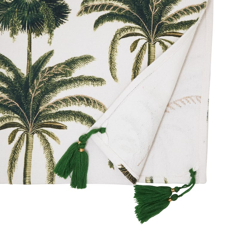 Palm Tree Table Runner - 13"x72"