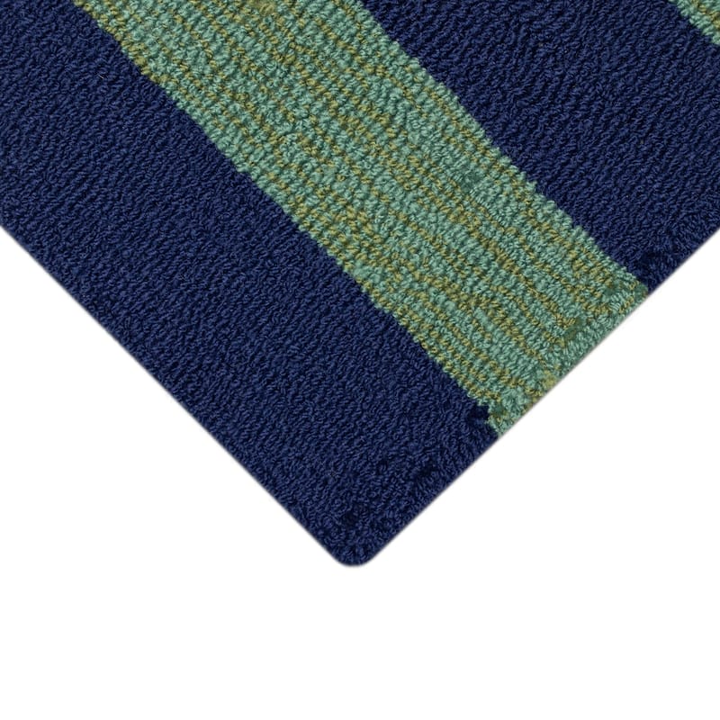 Liora Manne Frontporch Striped Compass Indoor/Outdoor Rug