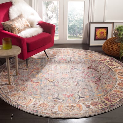 SAFAVIEH Bristol Luetta Vintage Boho Oriental Polyester Rug