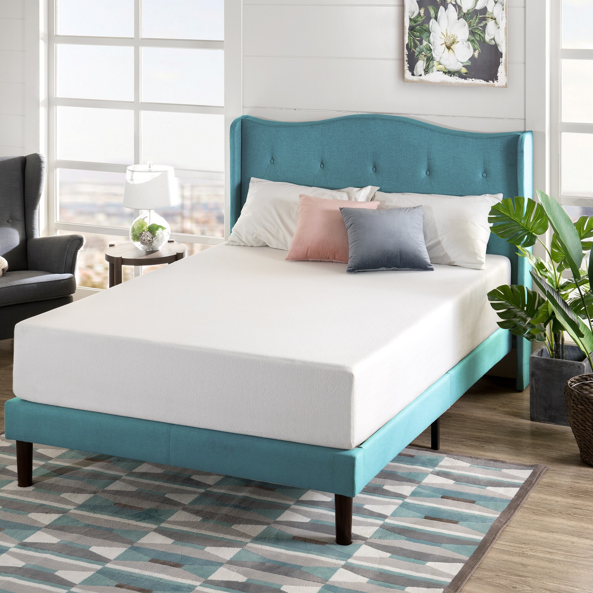 Spa Sensations By Zinus Theratouch 12 Airflow Memory Foam ...