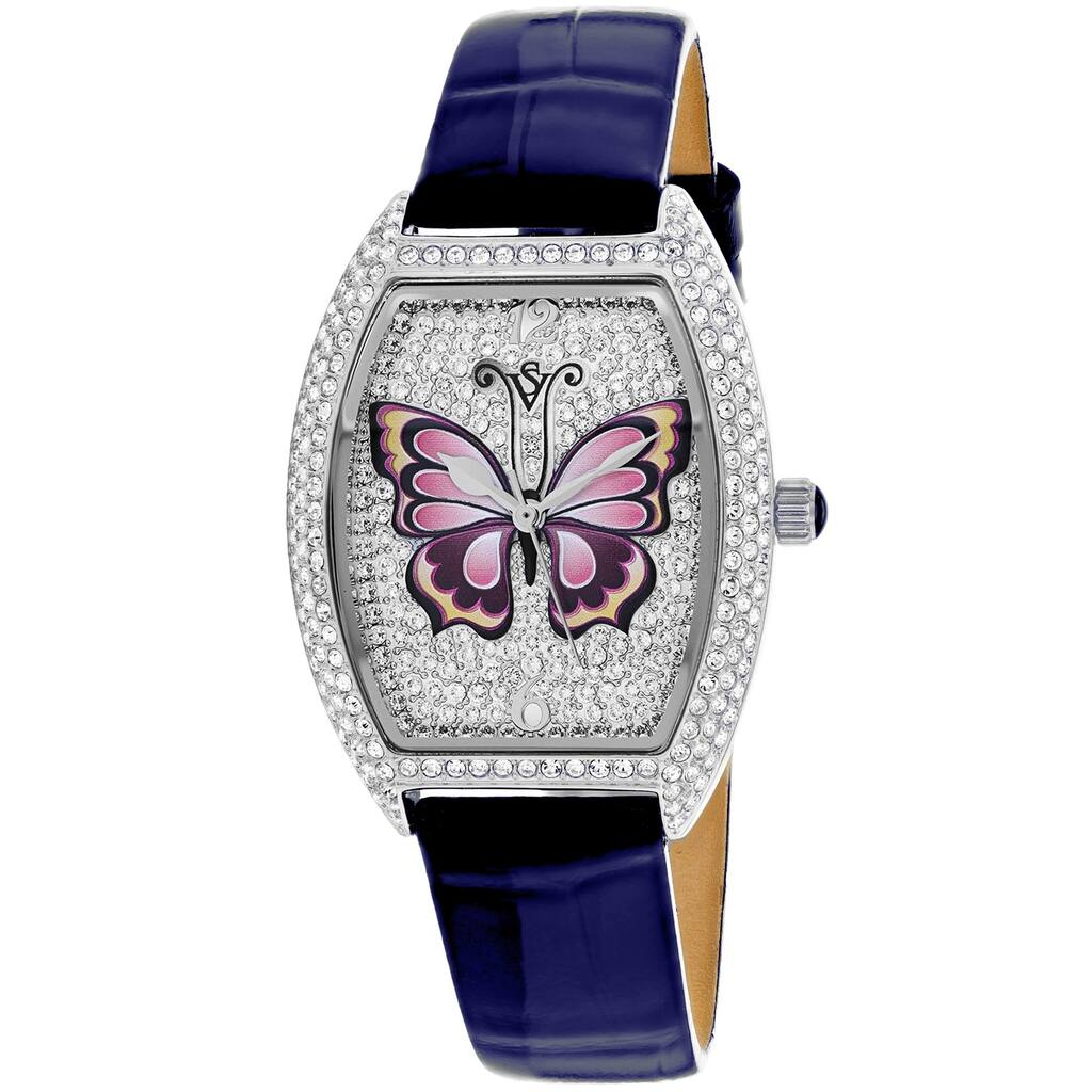 Christian Van Sant Women's Papillon Silver Dial Watch - CV4871BL - One Size
