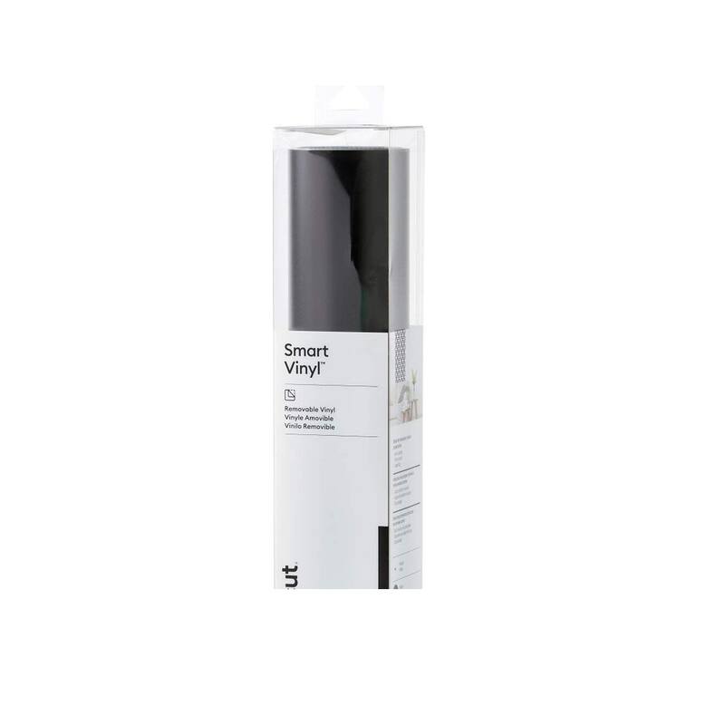 Cricut Smart Vinyl Black Vinyl Removable (12 ft)