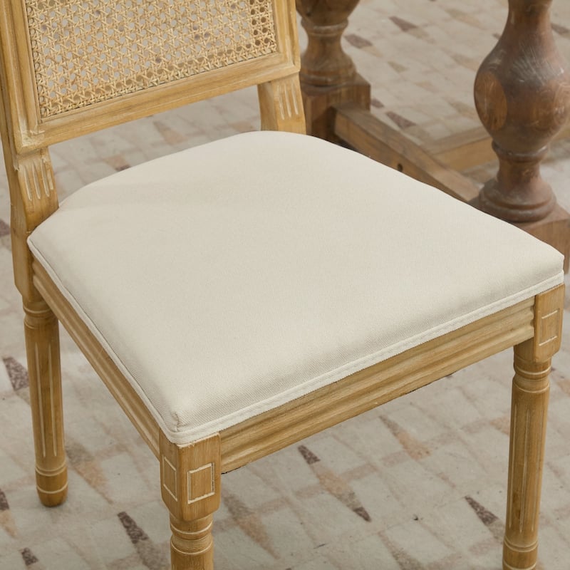Wood Dining Chairs Set of 2