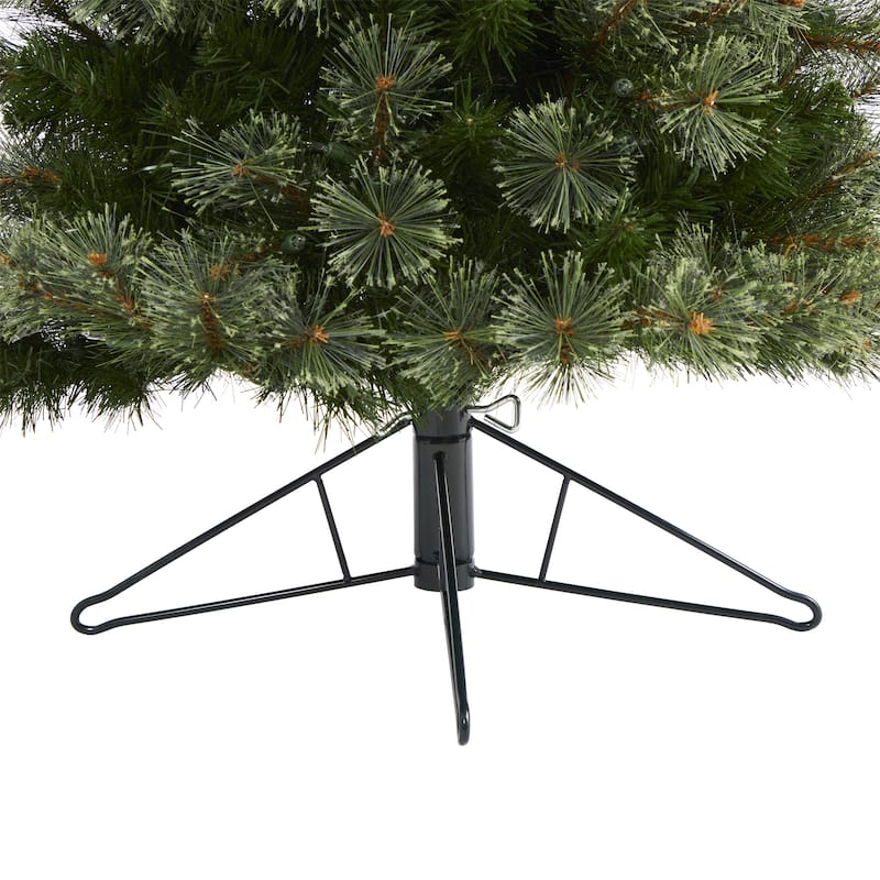 5ft. Cashmere Slim Artificial Christmas Tree with 250 Warm White Lights and 408 Branches - Elegant Holiday X-Mas Tree