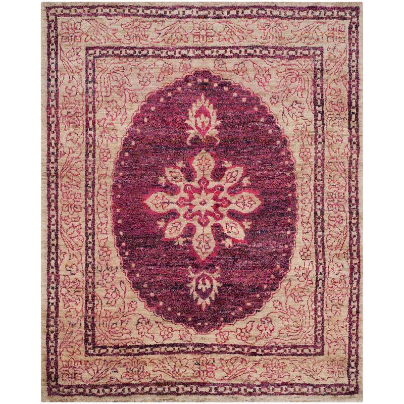 SAFAVIEH Hand-knotted Tangier Eridjona Modern Wool Rug