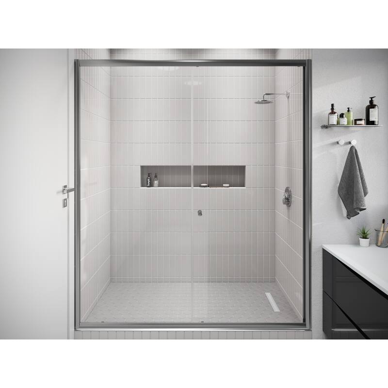 2 in. x 8 in. Glass Subway Wall Tile