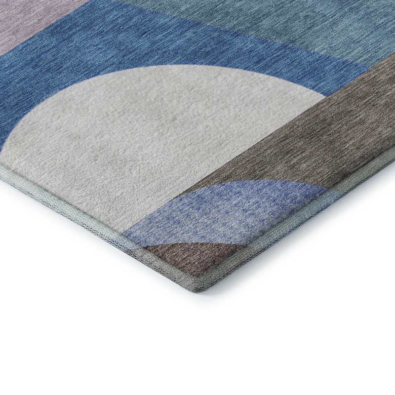 Premium Washable Super Soft Abstract Geo Mayfield Rug