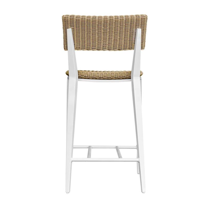 Uttermost Calbas White Outdoor Stool