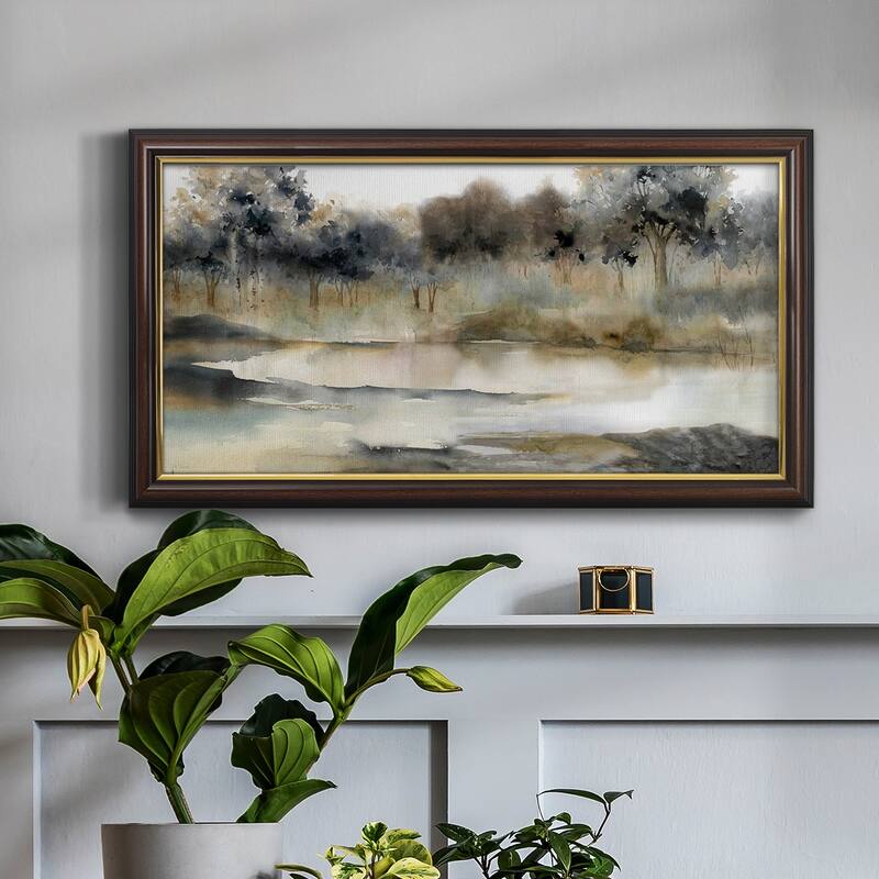 Serene River Premium Framed Canvas- Ready to Hang
