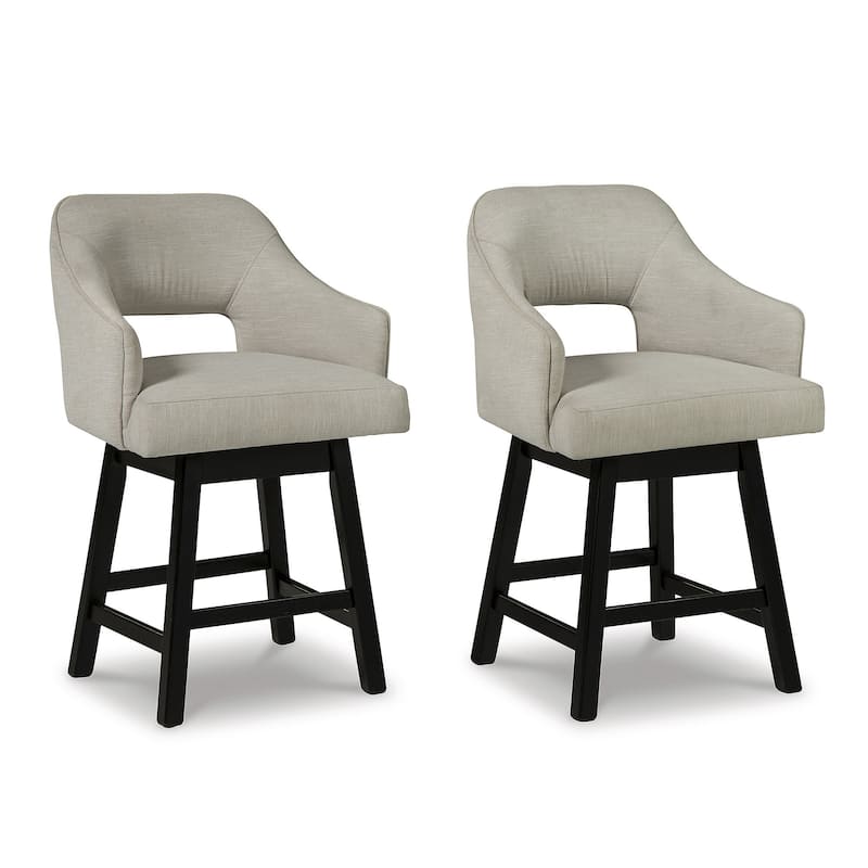 Signature Design by Ashley Tallenger Swivel Bar Stool (Set of 2)