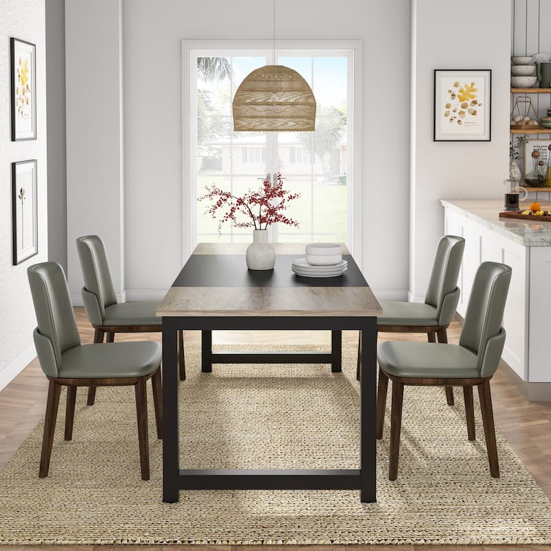 6FT Large Modern Conference Table for Meeting Room,Office - 70.86" L x 31.49" W x 29.52" H