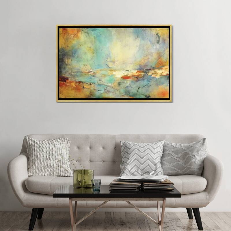 iCanvas "Eternidad" by Gabriela Villarreal Framed