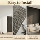 preview thumbnail 6 of 8, 4Pcs 48"x24" 3D Faux Stone Wall Panels Imitation Decorative Wall Tiles for Interior Wall Decor