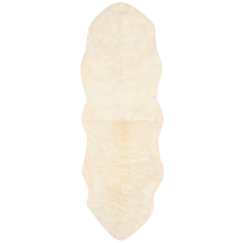 SAFAVIEH Handmade Sheepskin Aybek Genuine Pelt Rug