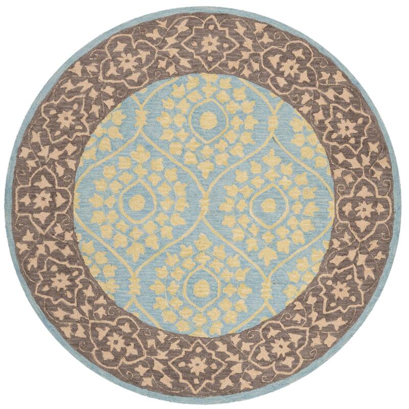SAFAVIEH Handmade Suzani Fatima Boho Tribal Wool Rug
