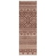 preview thumbnail 43 of 121, SAFAVIEH Adirondack Dixie Rustic Boho Rug 2'6" x 10' Runner - Camel/Chocolate - Runner