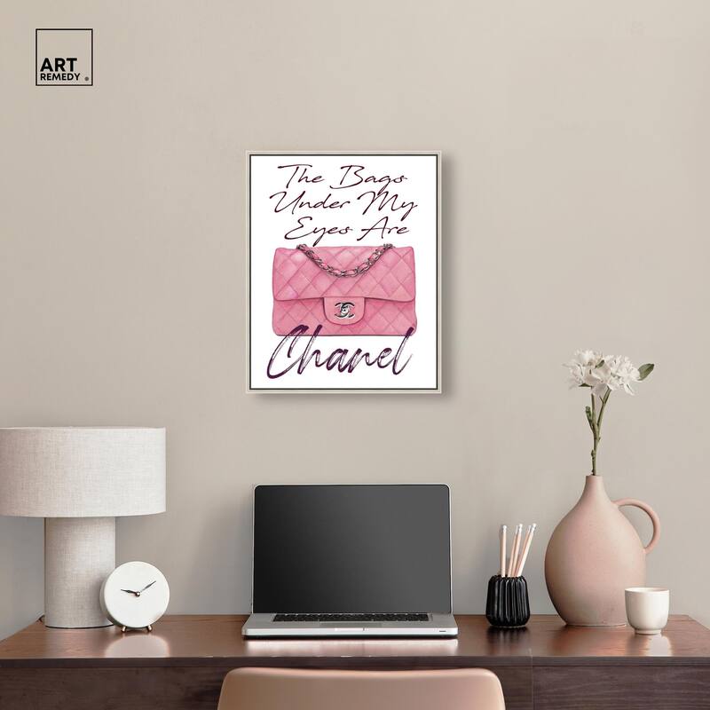 The Bag Under my Eyes Canvas by Art Remedy