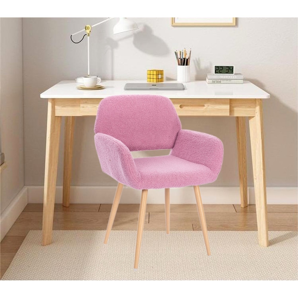 Purple desk discount chair no wheels