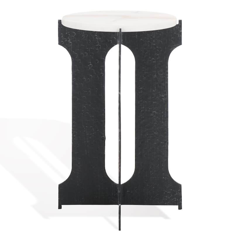 SAFAVIEH COUTURE Tayanna Metal Accent Table - 14"W x 14"D x 22"H