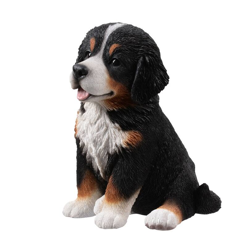 12.5" H Bernese Mountain Puppy Sitting (Hi-Line Exclusive)