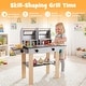 preview thumbnail 9 of 8, Gymax Wooden Kids Barbecue Grill Playset Kids Toy Grill w/ Abundant