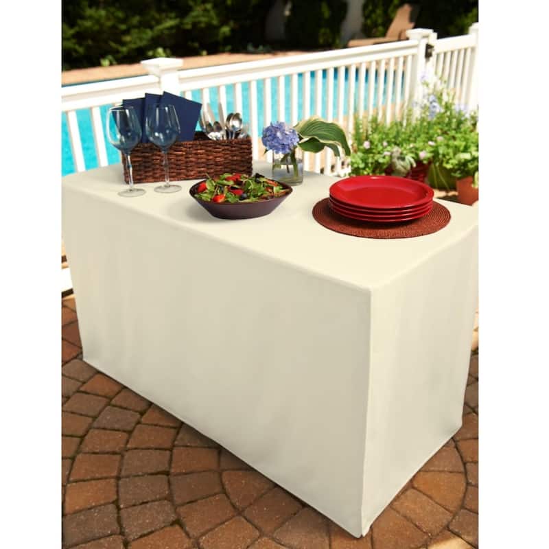 Folding Table Indoor/Outdoor Tablecloth