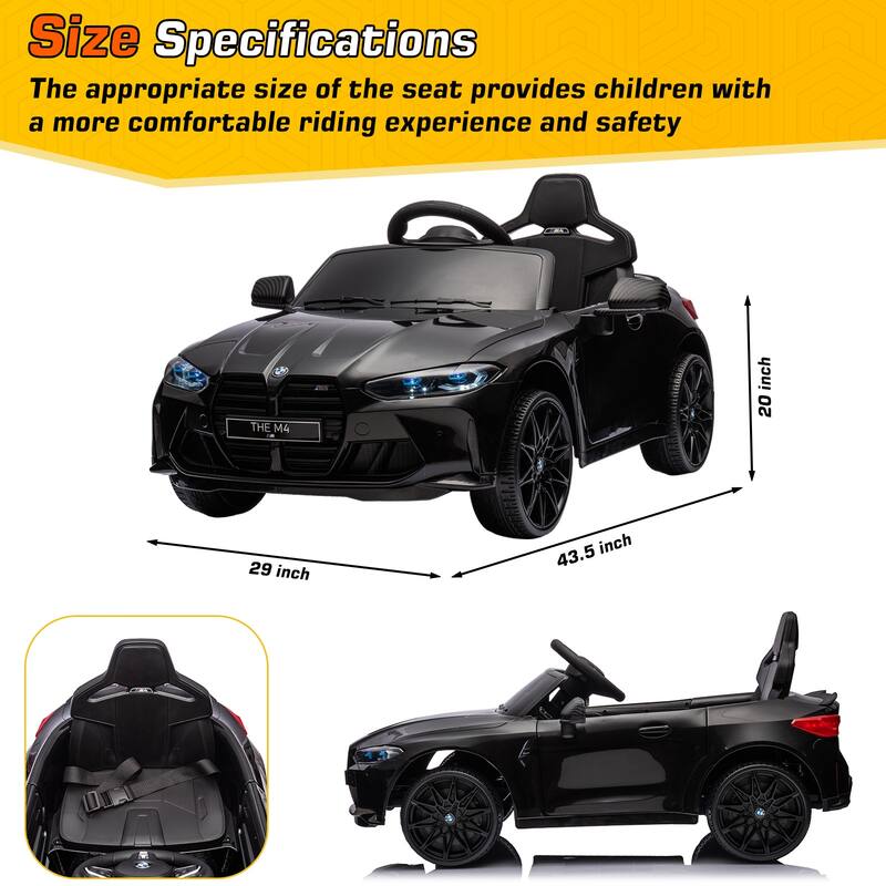 12v Kids ride on toy car Three speed adjustable 2.4G W/Parents Remote Control