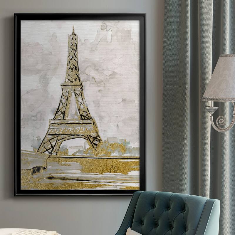 Eiffel Tower Glitz Premium Framed Print - Ready to Hang