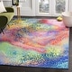 preview thumbnail 4 of 4, SAFAVIEH Paint Brush Machine Washable Slip Resistant Crisalida Rug
