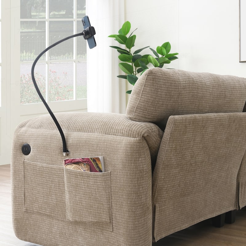 Luxurious Modular Sectional Sofa with Multiple Functionalities and Stylish Design