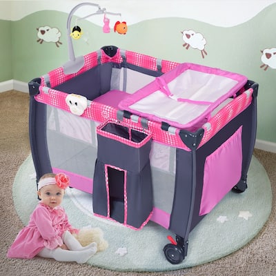Buy Pink Baby Cribs Online At Overstock Our Best Kids Toddler