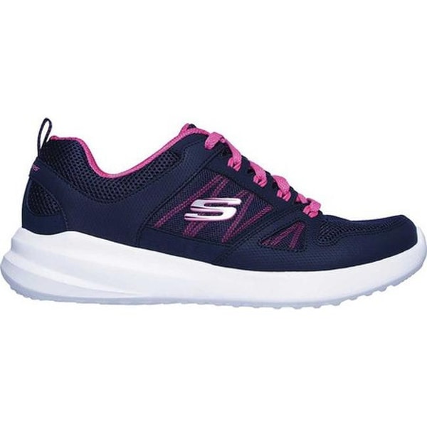 skechers navy hot pink