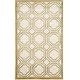 preview thumbnail 90 of 115, SAFAVIEH Amherst Corinne Modern Rug 2'6" x 4' - Ivory/Light Green - Rectangle