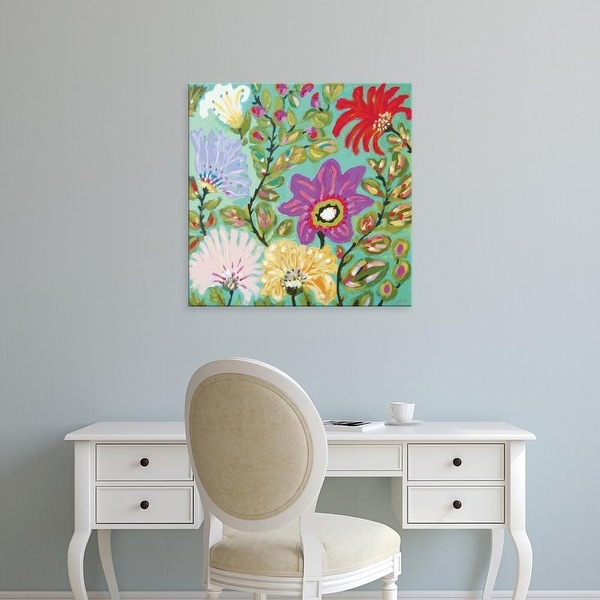 Easy Art Prints Karen Fields's 'Liberty Garden' Premium Canvas Art