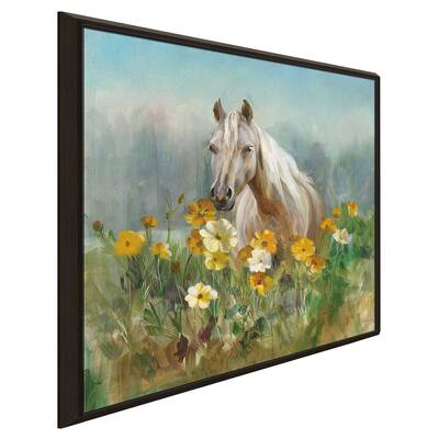 "Farm and Field II" Print on Floating Canvas