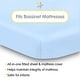 preview thumbnail 36 of 38, BreathableBaby All-in-One Fitted Sheet & Waterproof Cover for 33" x 15" Bassinet Mattress (2-Pack)