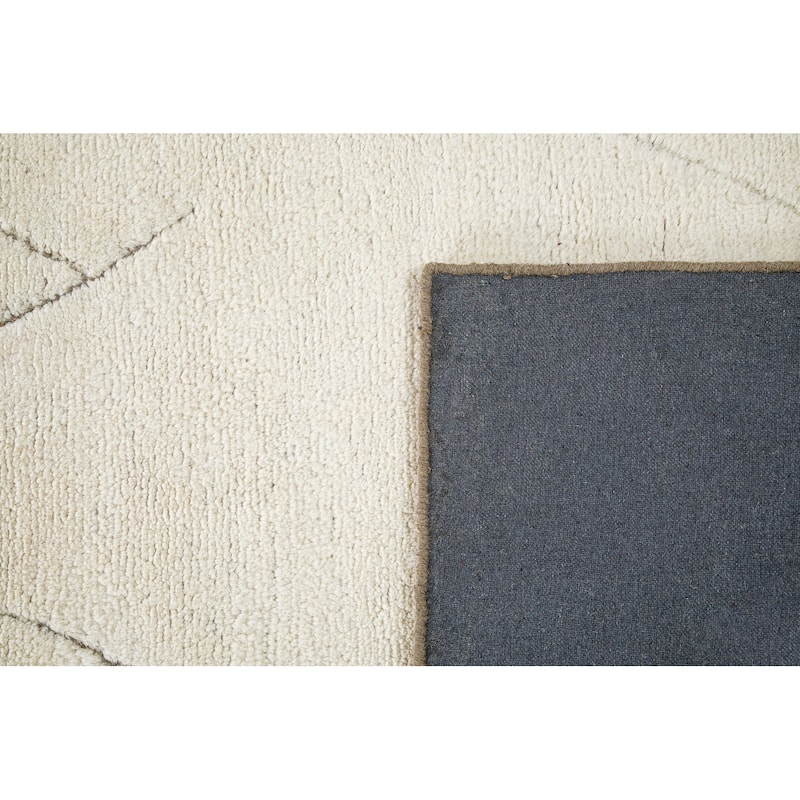 Terra by Obeetee Adab Morrocan Lines Brown Rug