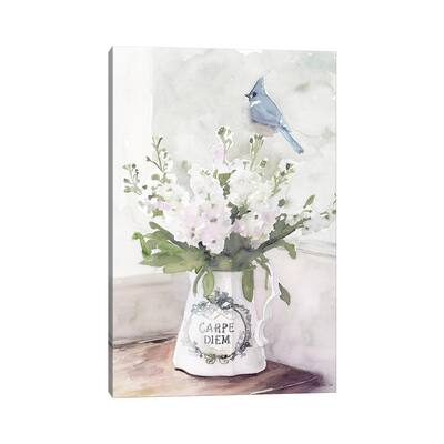 iCanvas "Parisian Pot III" by Stellar Design Studio Canvas Print
