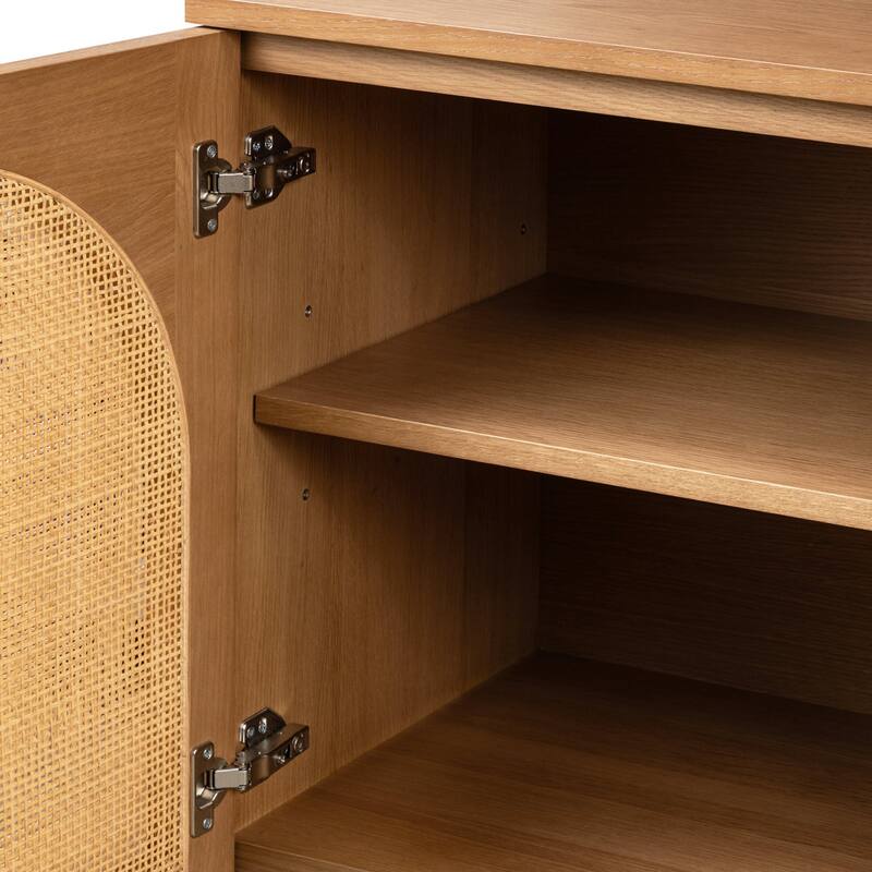 Archi 70" American Oak Sideboard in Timber Brown