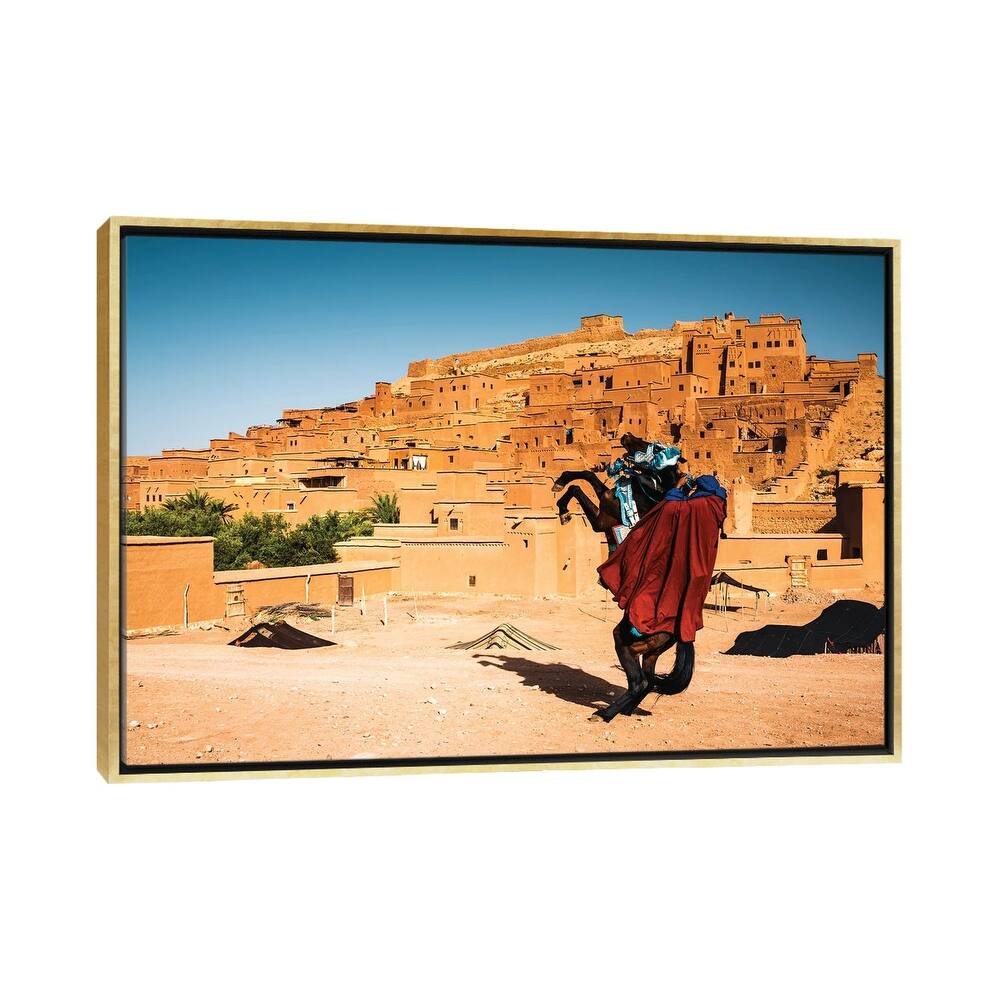 iCanvas "The Rampant Horse, Morocco II" by Matteo Colombo Framed